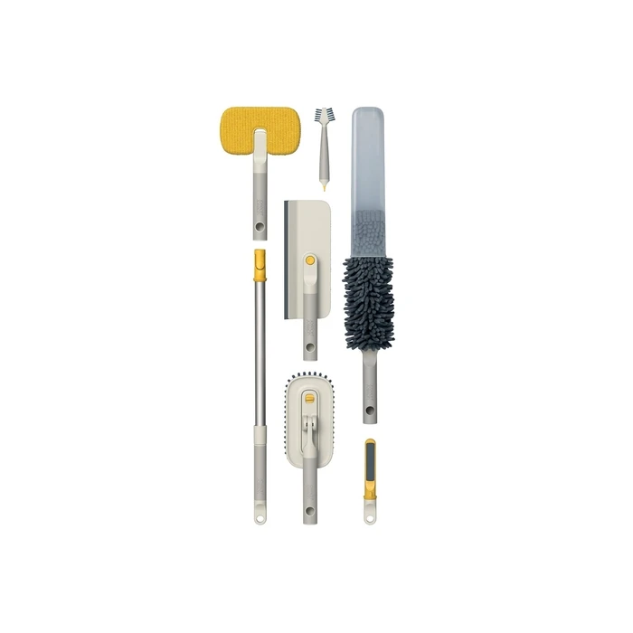 Joseph Joseph Cleantech 5-piece Cleaning Set with Extendable Handle