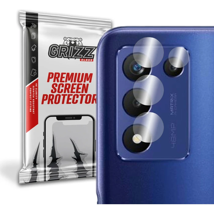 GrizzGlass HybridGlass Camera Realme Q3s 5G