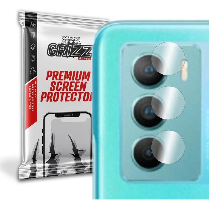 GrizzGlass HybridGlass Camera Vivo T1 5G