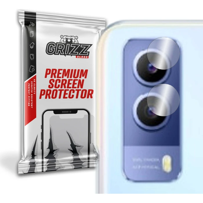 GrizzGlass HybridGlass Camera Vivo T1x 5G