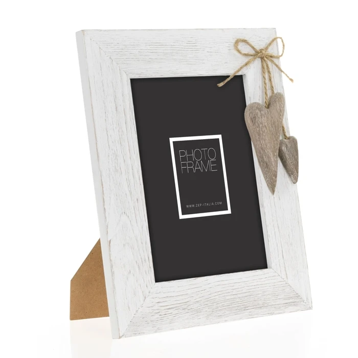 ZEP Wooden Picture Frame with White Frame RE646W