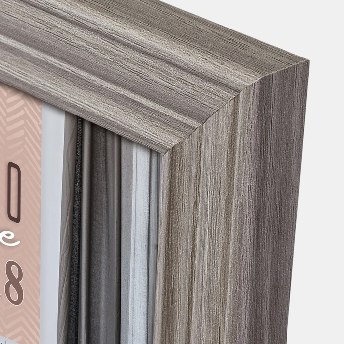ZEP Wooden Photo Frame with Grey Border AA657G