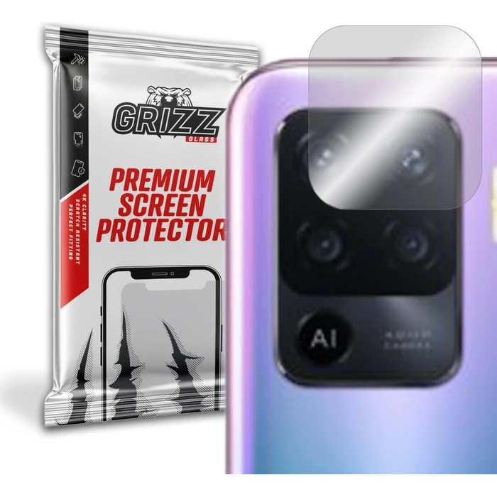 GrizzGlass HybridGlass Camera Oppo Reno 5 Lite