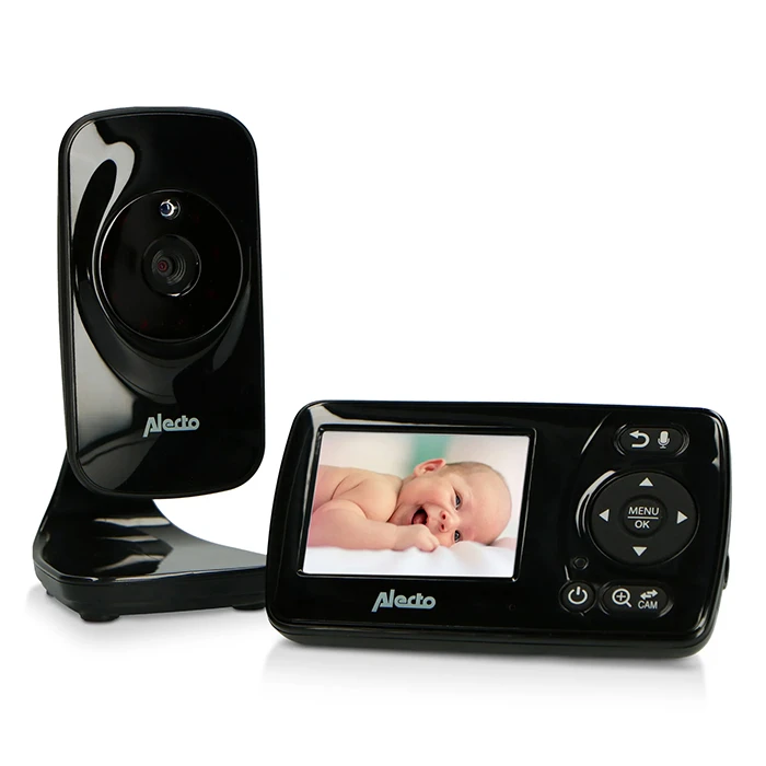 Baby Monitor Alecto Dvm71bk Full Eco Τεχνολογίας Fhss 2.4ghz 