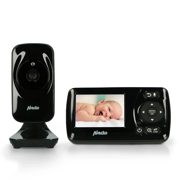 Baby Monitor Alecto Dvm71bk Full Eco Τεχνολογίας Fhss 2.4ghz 