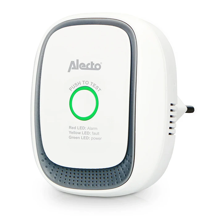 Ανιχνευτής Αερίου Alecto Ga11 Με Ηχητικό Συναγερμό 70db Και Οπτική Ειδοποίηση