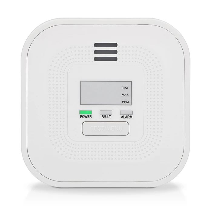 Alecto COA4010 Carbon Monoxide Alarm – 10-year battery & sensor, display, 85 dB