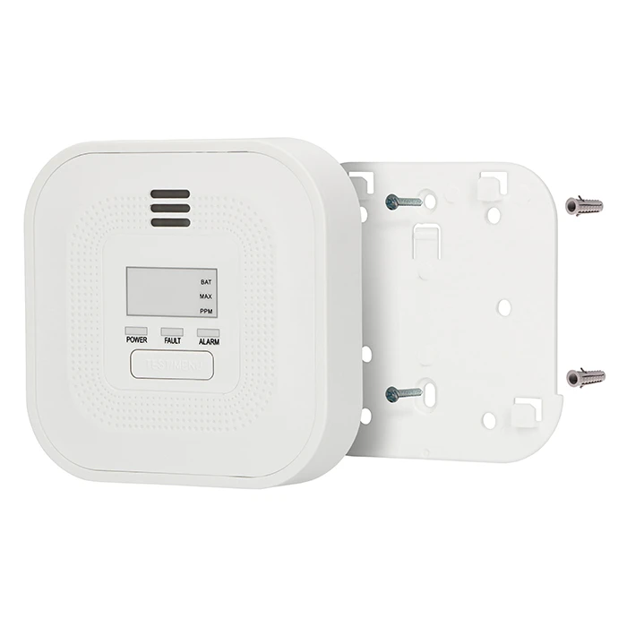 Alecto COA4010 Carbon Monoxide Alarm – 10-year battery & sensor, display, 85 dB