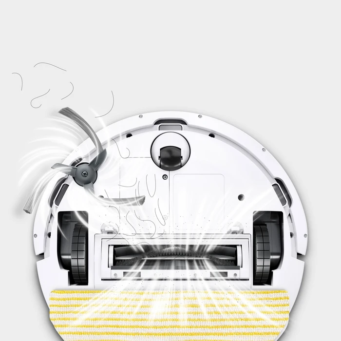 Kärcher RVC 3 Comfort Robot Vacuum with LiDAR Mapping & 15000Pa Suction - White