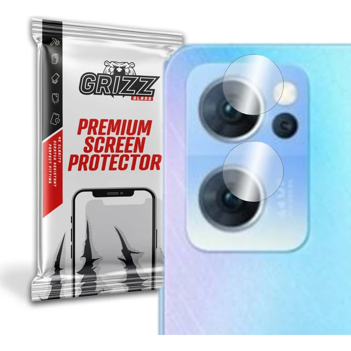 GrizzGlass HybridGlass Camera Oppo Reno 7 5G