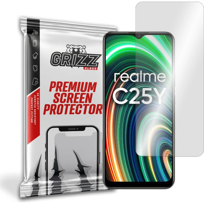 GrizzGlass Hydrofilm Realme C25Y