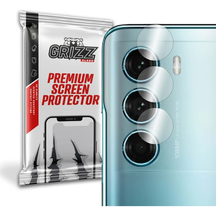 GrizzGlass HybridGlass Camera Motorola Moto G200 5G