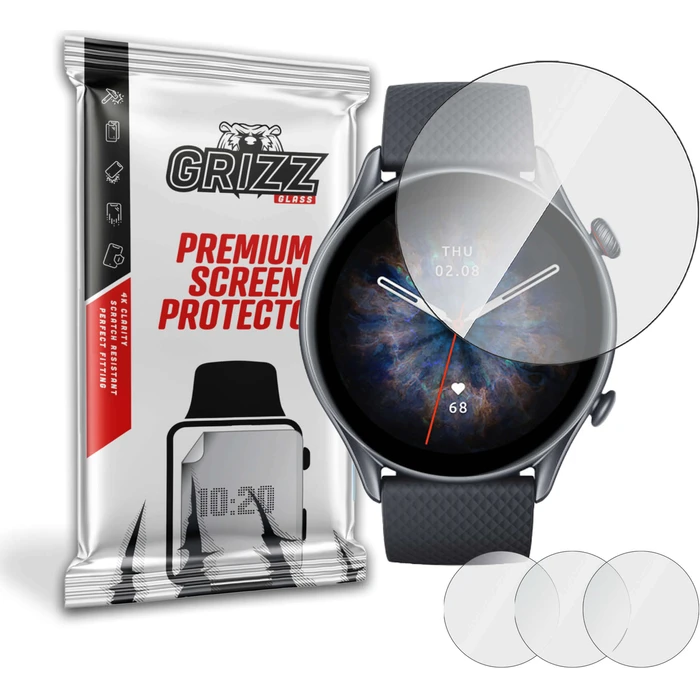 GrizzGlass Hydrofilm Garmin Vivosmart HR