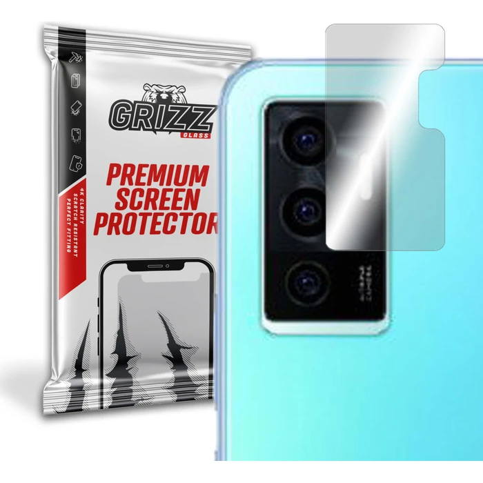 GrizzGlass HybridGlass Camera Vivo V23E 5G
