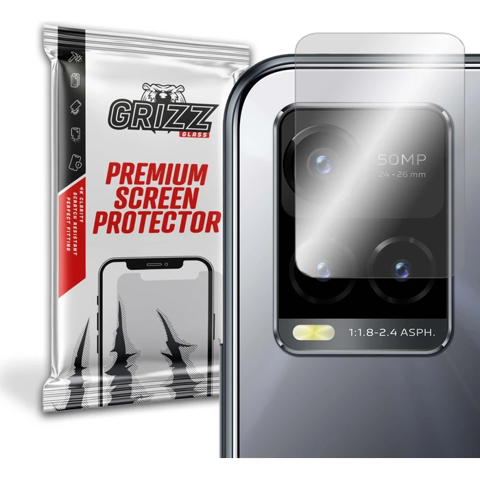 GrizzGlass HybridGlass Camera Vivo Y33S