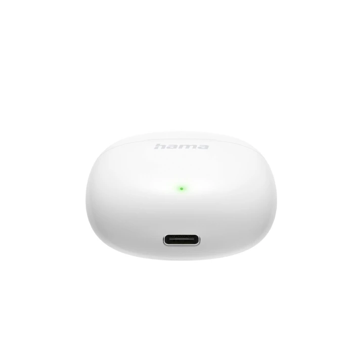HAMA Action One Earbud Bluetooth Handsfree with Charging Case - White