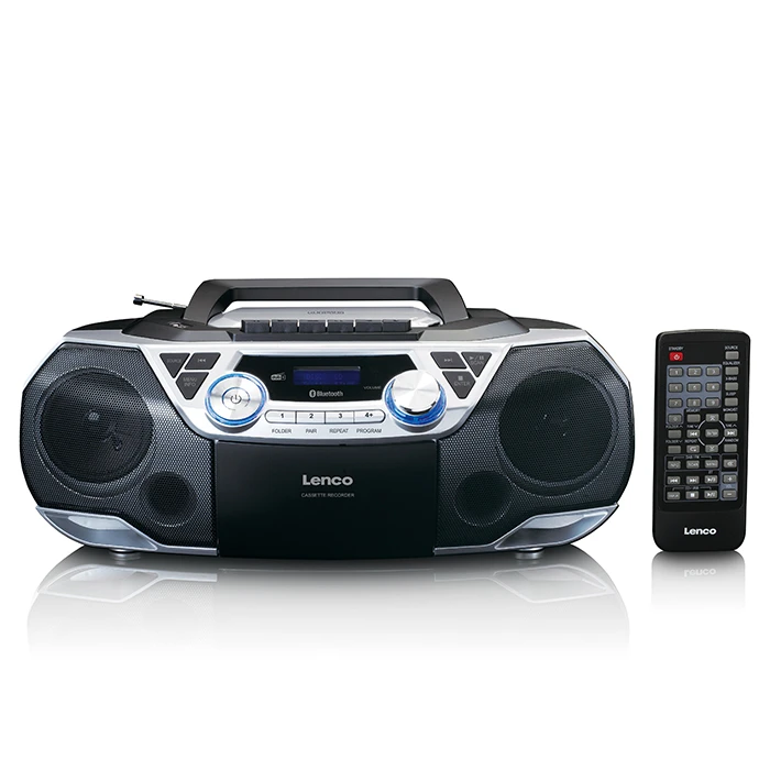 Φορητό Ηχοσύστημα Lenco DAB+/FM με Bluetooth, CD, κασέτα και USB.