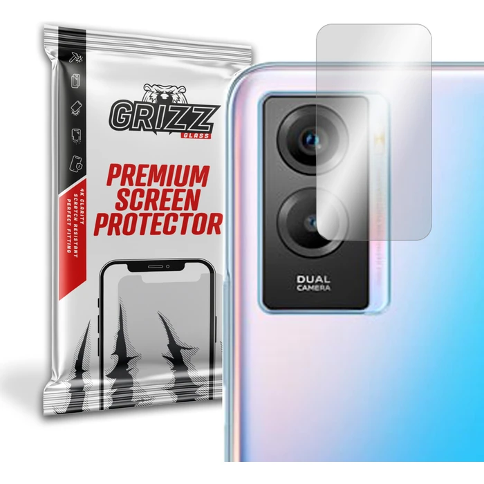 GrizzGlass HybridGlass Camera Vivo Y55s 5g