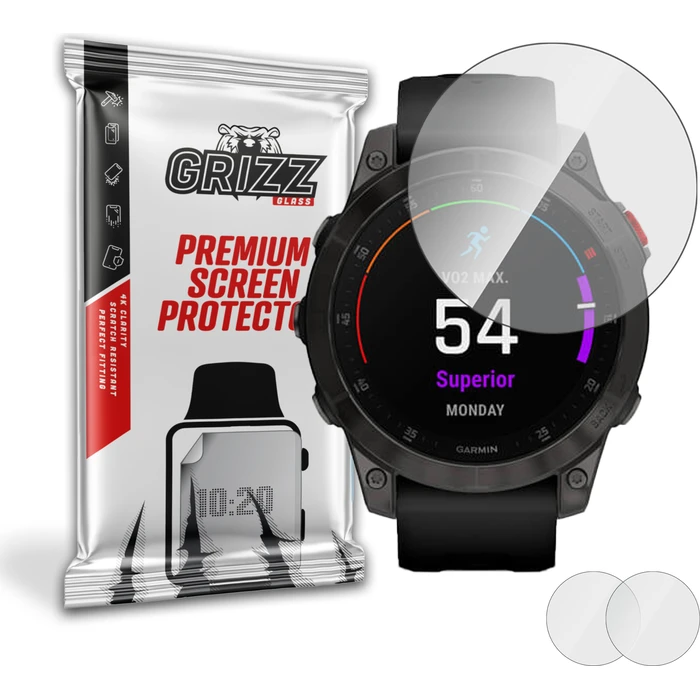 GrizzGlass HybridGlass Garmin Epix 2 gen