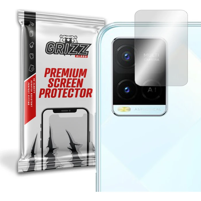GrizzGlass HybridGlass Camera Vivo Y21A