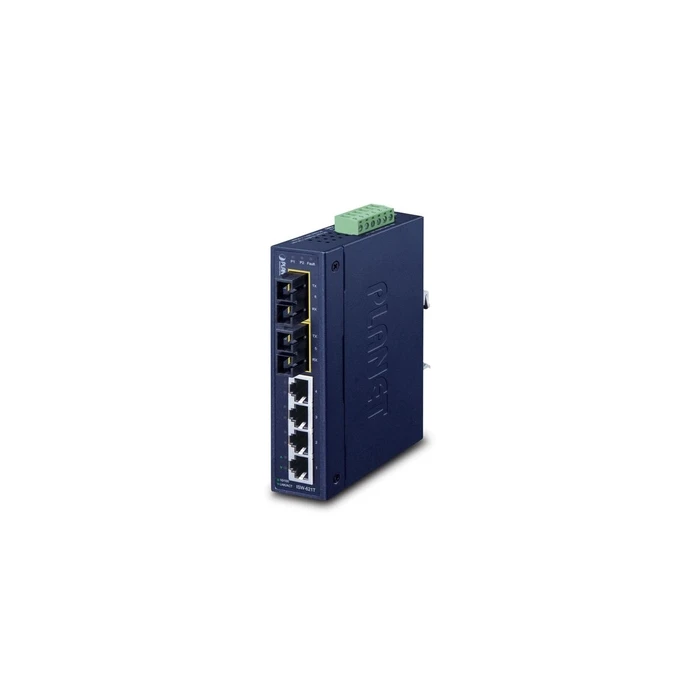 PLANET ISW-621T 4+2 100FX Multi-mode Industrial Ethernet Switch (4 x 10/100Base-TX RJ45 + 2 x 100Base-FX Multi-mode SC, IP30)