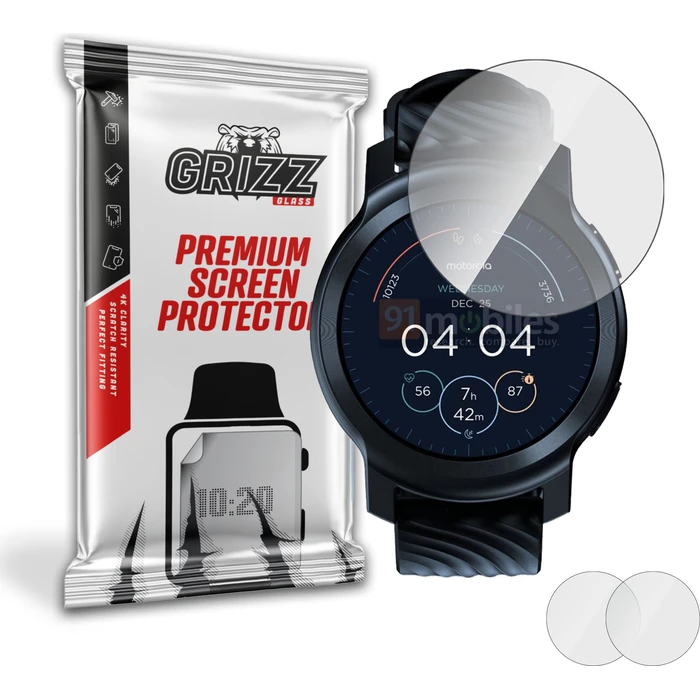 GrizzGlass HybridGlass Motorola Moto Watch 100