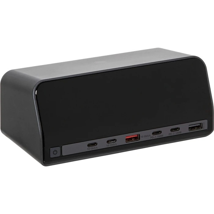 Icy Box Laptop Docking Station with Power Delivery, Black (IB-DK2300-CH)