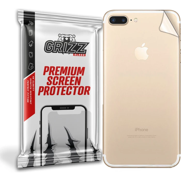 GrizzGlass SatinSkin Apple iPhone 7 Plus