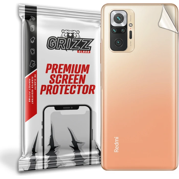 GrizzGlass SatinSkin Xiaomi Redmi Note 10 Pro
