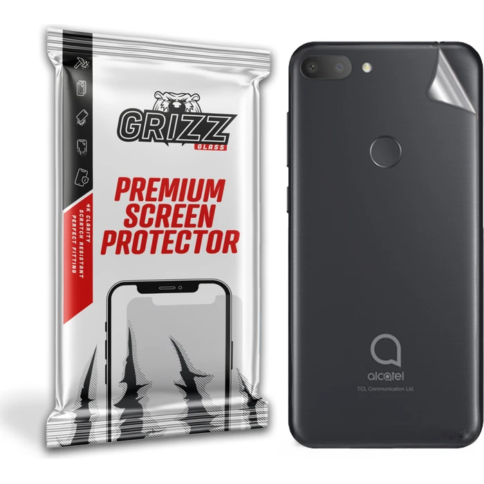 GrizzGlass SatinSkin Alcatel 1S 2019