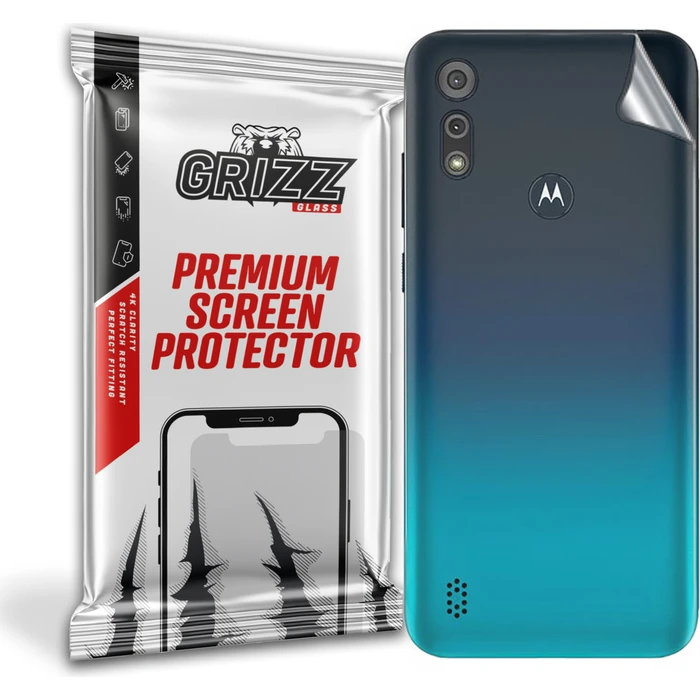 GrizzGlass SatinSkin Motorola Moto E6s 2020