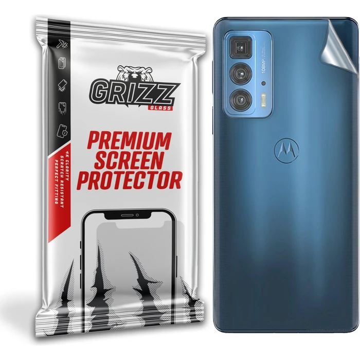 GrizzGlass SatinSkin Motorola Moto Edge 20 Pro 5G