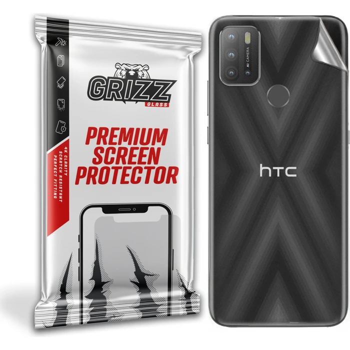 GrizzGlass UltraSkin Htc Wildfire E2 Plus