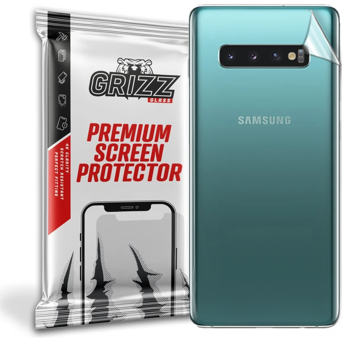 GrizzGlass UltraSkin Samsung Galaxy S10+ Plus