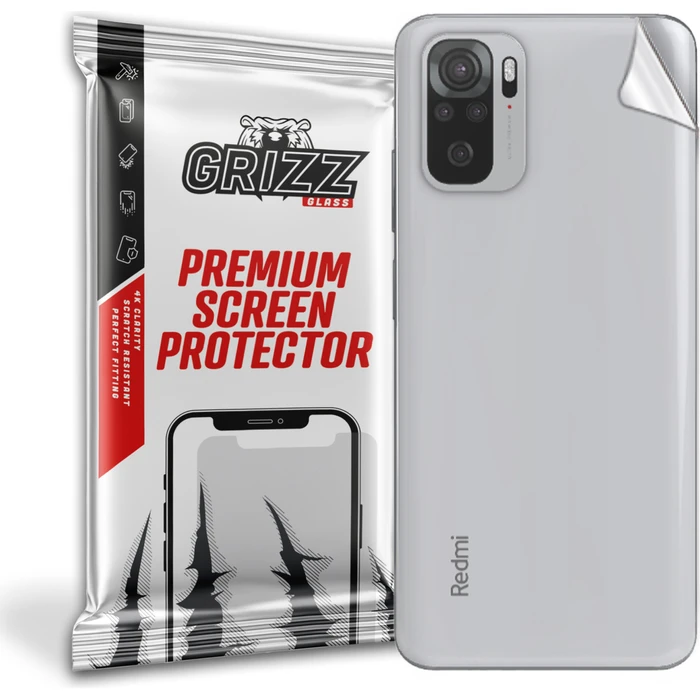 GrizzGlass SatinSkin Xiaomi Redmi Note 10 4G