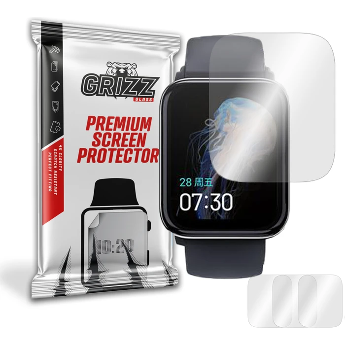 GrizzGlass Hydrofilm Hey Plus Watch
