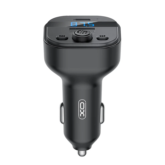 FM Transmitter Αυτοκινήτου XO Bluetooth ΜΡ3 με θύρα φόρτισης Type-C, 15W