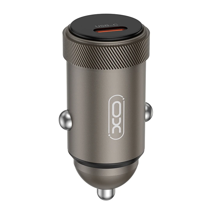 Φορτιστής Αυτοκινήτου XO Universal USB-C max.30W, Γκρι