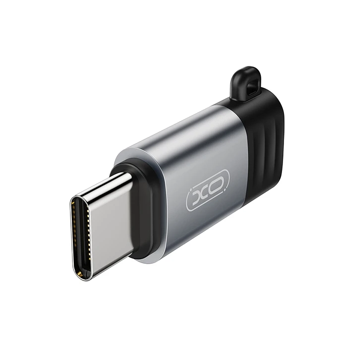 Αντάπτορας USB XO High-Speed type-C αρσ. - Lightning θηλ., Μαύρο