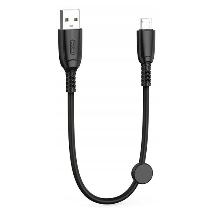 Καλώδιο USB XO High-Speed Α αρσ. - micro USB αρσ., 0.25m Μαύρο