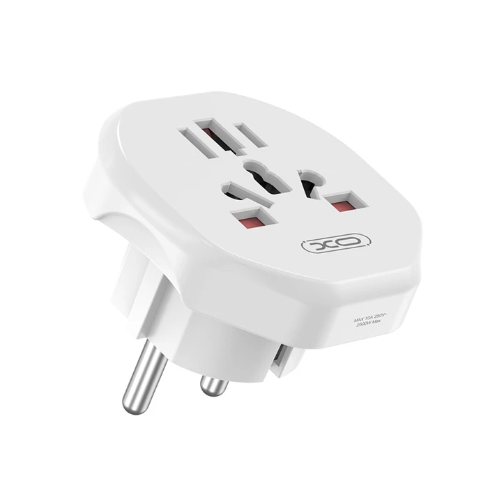 Αντάπτορας Πρίζας XO Universal τροφοδοσίας σε schuko.