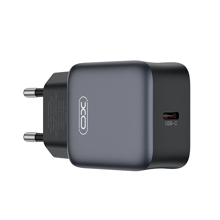 Φορτιστής Πρίζας XO Universal USB-C, 30W Μαύρο