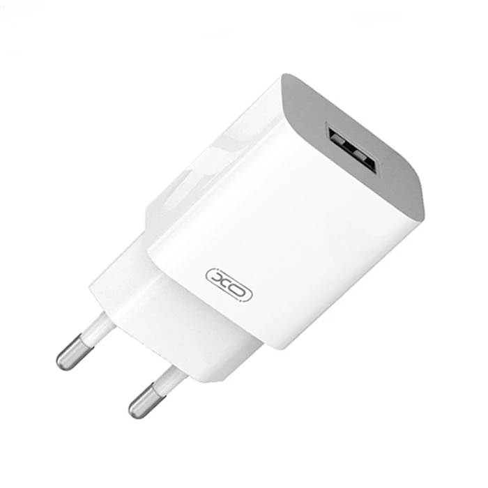 Φορτιστής Πρίζας XO Universal USB-A, 12W Λευκό