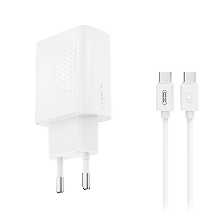 XO L162 Φορτιστής USB-C 30W με καλώδιο USB-C 1m