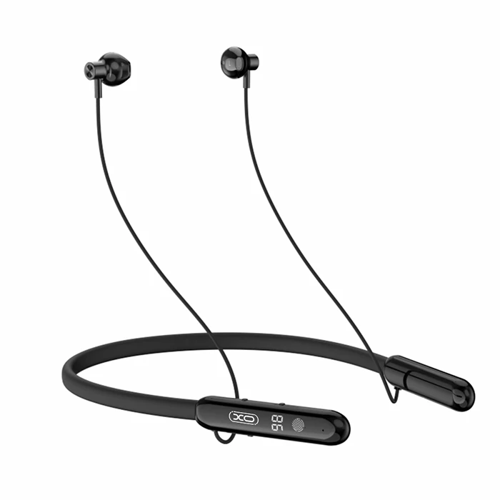 XO BS36 Bluetooth ακουστικά neckband - Μαύρο