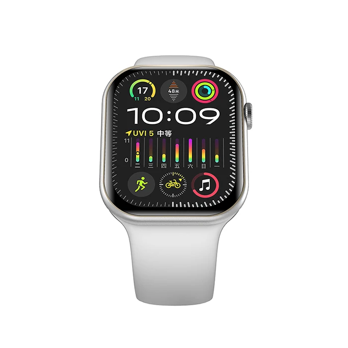 XO W11 PRO Silver - Smartwatch με AMOLED οθόνη 2.04"