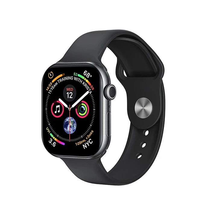 XO W11 PRO Black - Smartwatch with 2.04" AMOLED