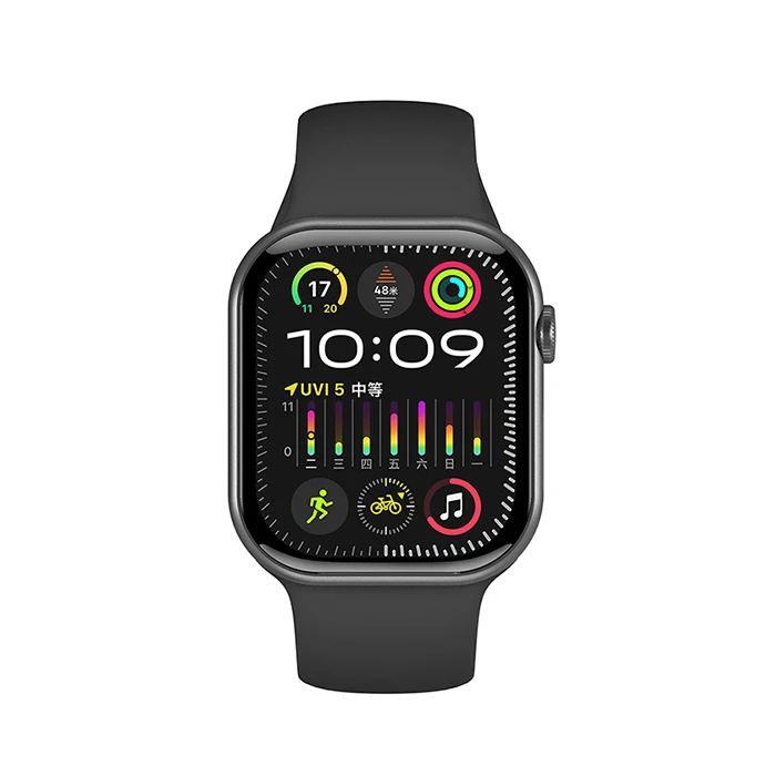 XO W11 PRO Black - Smartwatch with 2.04" AMOLED