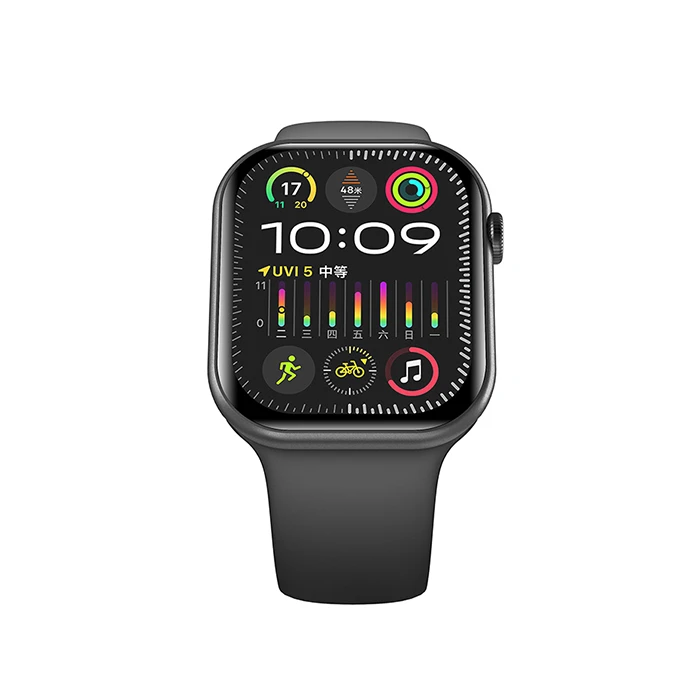 XO W11 PRO Black - Smartwatch with 2.04" AMOLED