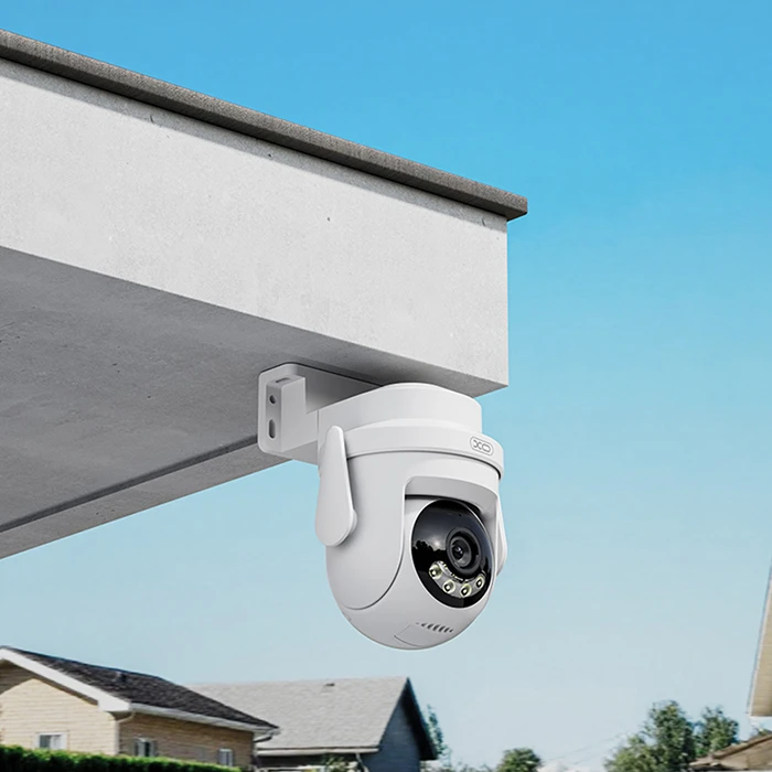Wi‑Fi κάμερα εξωτερικού χώρου 3MP με Pan/Tilt λευκή XO CR18
